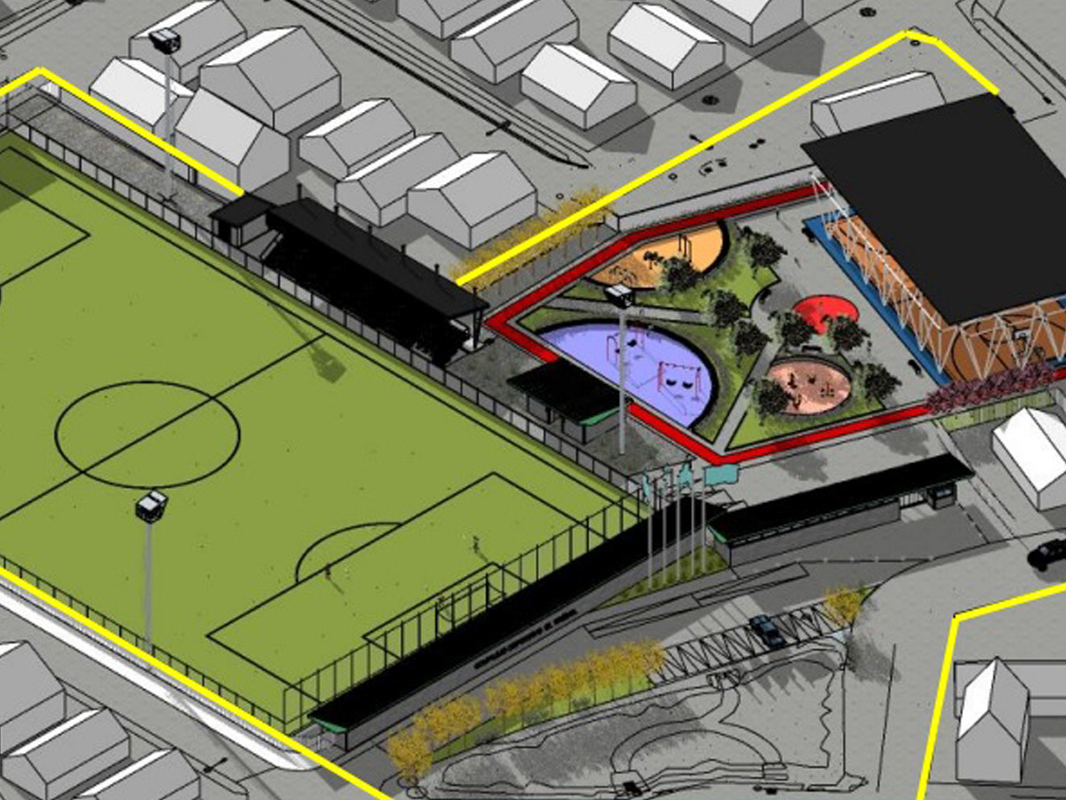 Complejo Deportivo El Trébol en Valdivia cuenta con diseño final tras finalizar proceso participativo