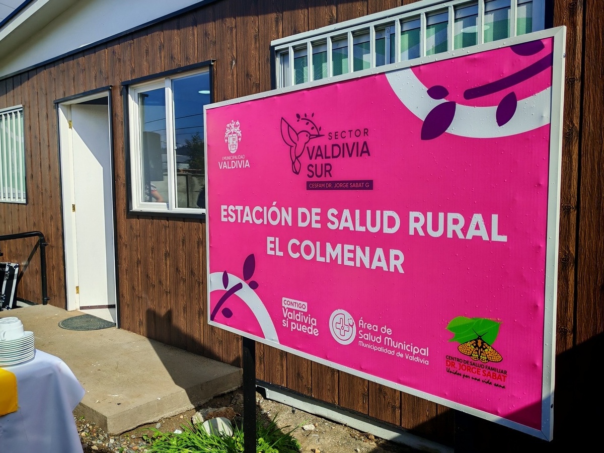 Municipalidad de Valdivia inaugura nueva Estación de Salud Rural El Colmenar